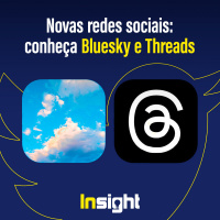 T14E10: Novas redes sociais: conheça Bluesky e Threads